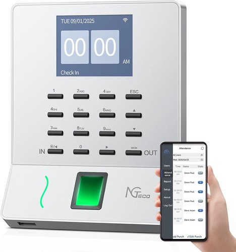 Ngteco time clock - nb-w2-s,