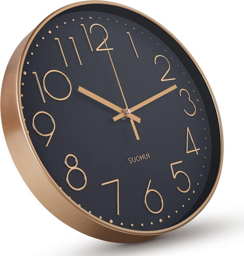 Silent wall clock inch - wall,