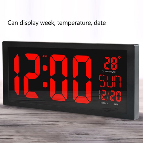 Big digital clock - big,