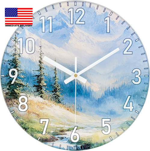 Inch silent wall clock non - silent,