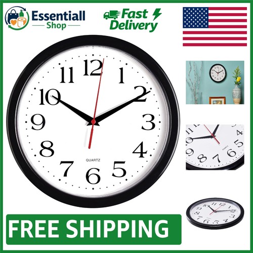 Classic round wall clock - wall,
