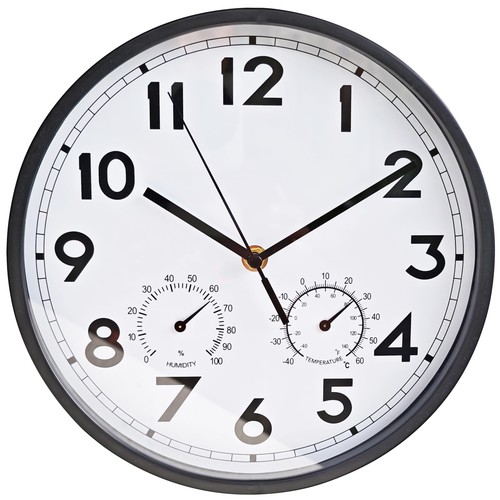 Inch white indoor clock - 10,