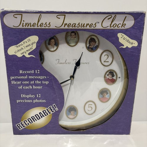 Timeless treasures clock wall - treasures,