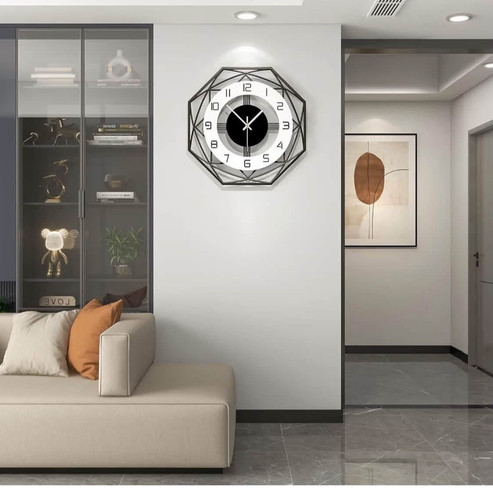 Large wall clock - wall, modern