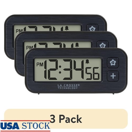 Portable digital clock - digital, alarm