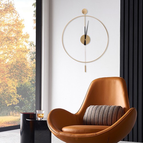 Wall mounted clock - wall-mounted, hollow