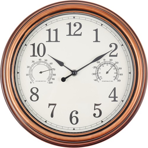 12inch outdoor clocks plastic - 12inch,