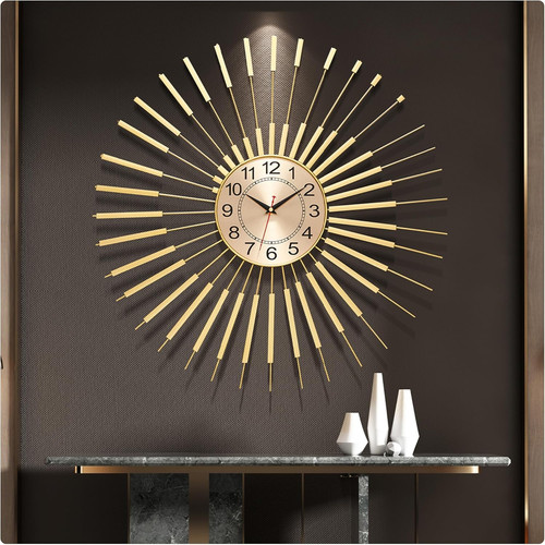 Inch gold starburst - inch, wall