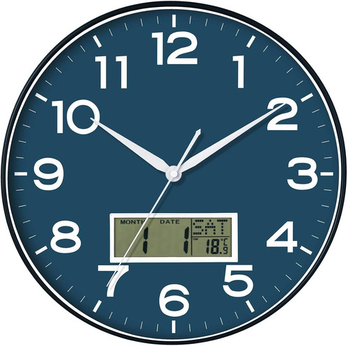 Atomic black wall - atomic, clock