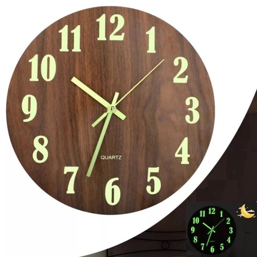 Wall clock large - large, luminous