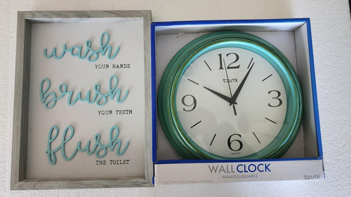 Bathroom decor wall - bathroom, decor,